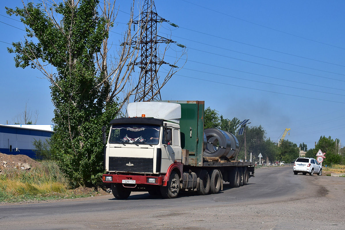 Волгоградская область, № Т 229 ТТ 34 — МАЗ-64229