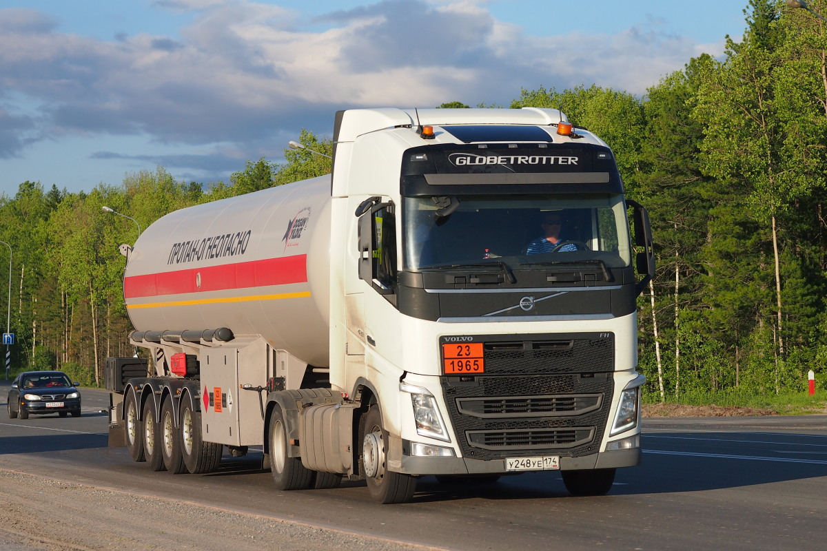 Челябинская область, № У 248 УЕ 174 — Volvo ('2012) FH.420 [X9P]