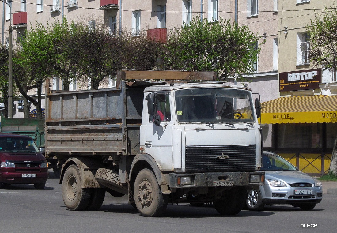 Витебская область, № АЕ 7596-2 — МАЗ-5551 (общая модель)