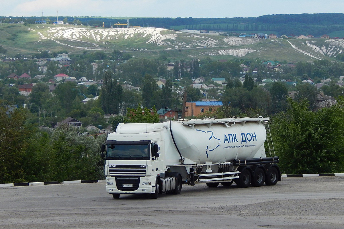 Белгородская область, № О 317 НС 31 — DAF XF105 FT