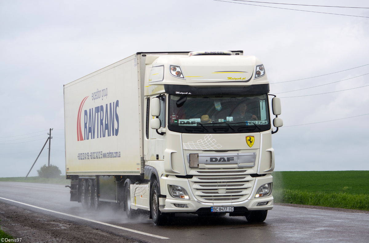 Львовская область, № ВС 8477 ІС — DAF XF Euro6 FT