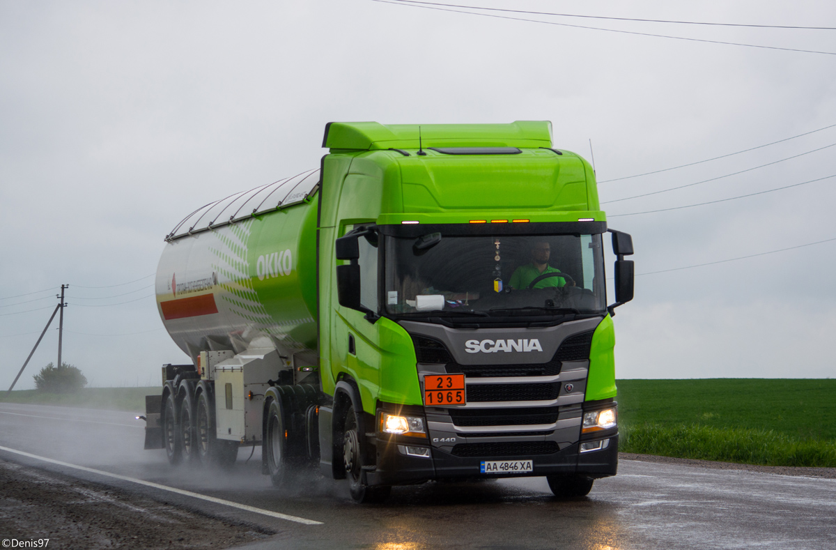 Львовская область, № АА 4846 ХА — Scania ('2016) G440