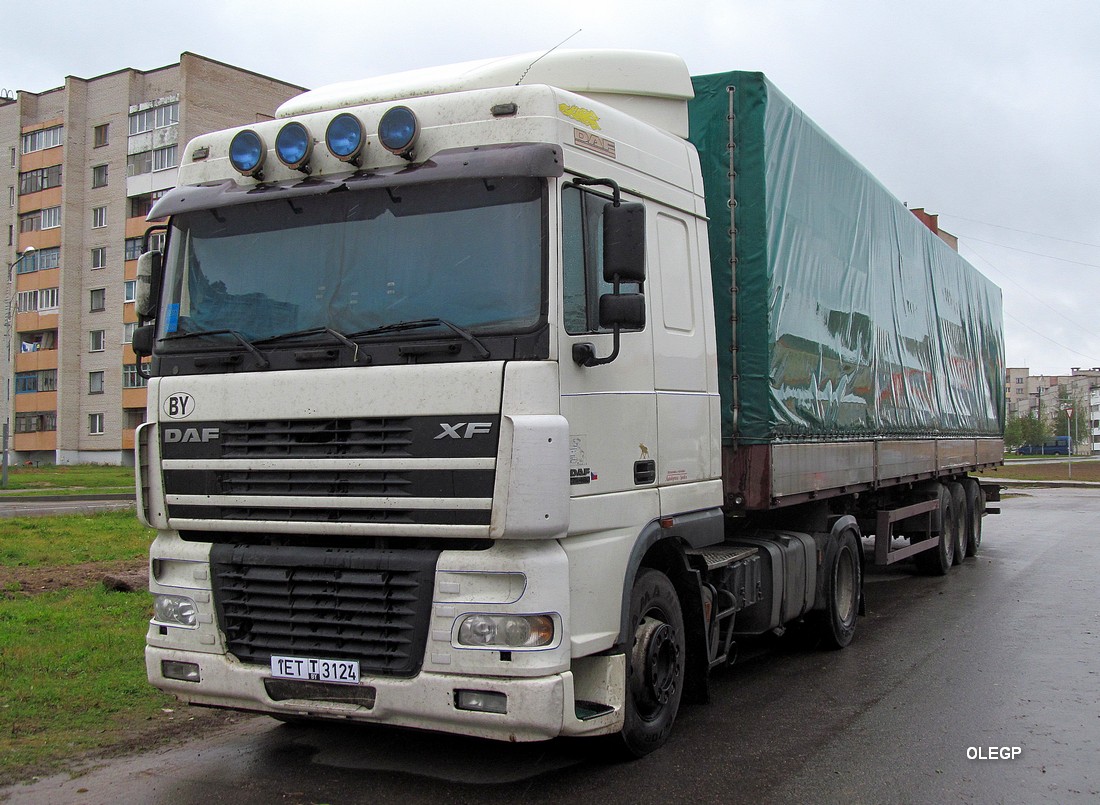 Брестская область, № 1ЕТ Т 3124 — DAF XF95 FT