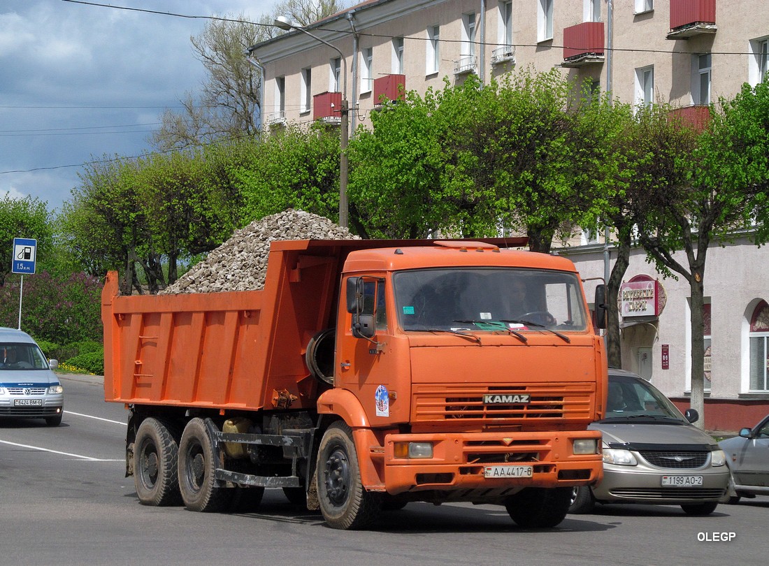 Могилёвская область, № АА 4417-6 — КамАЗ-6520 (общая модель)