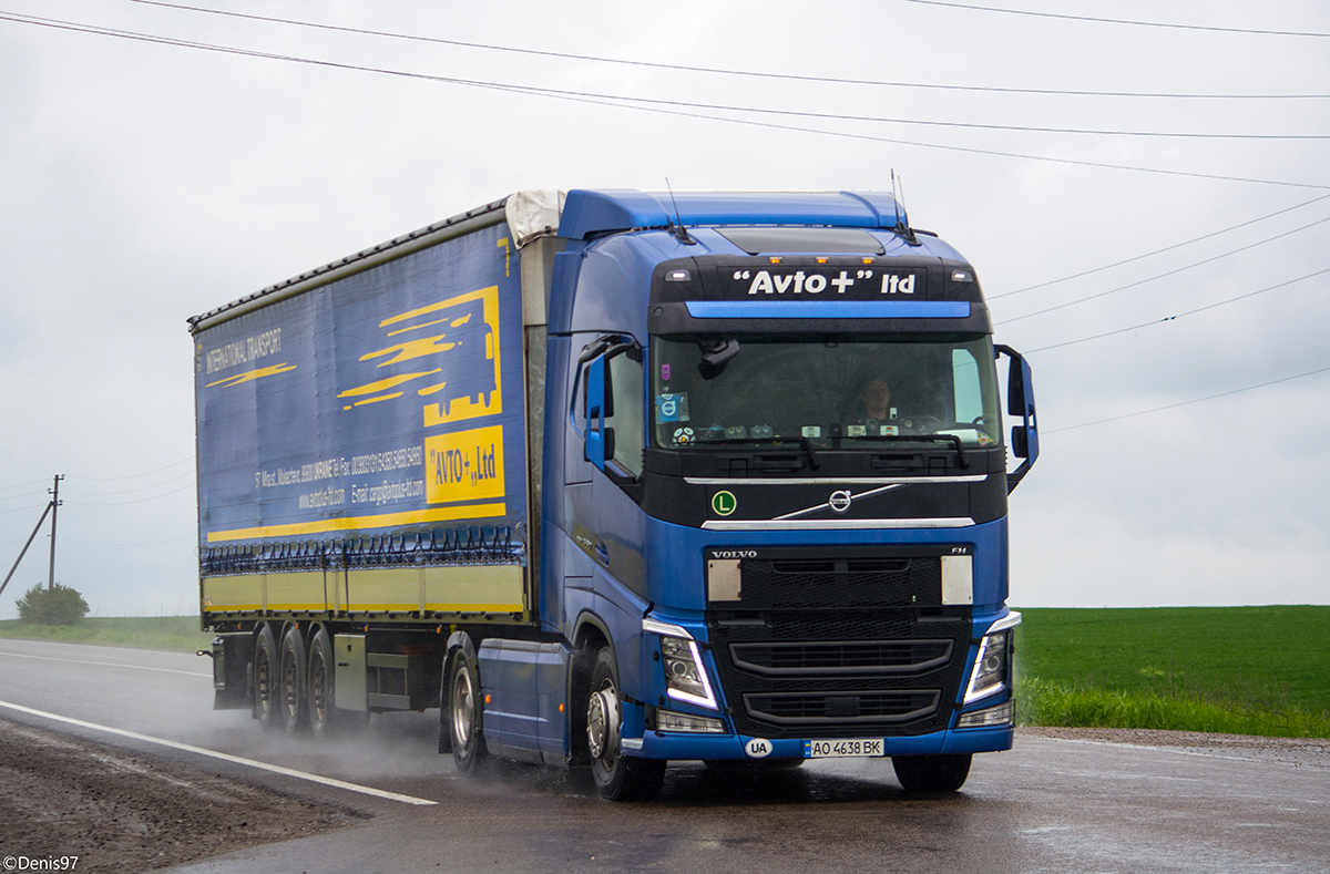 Закарпатская область, № АО 4638 ВК — Volvo ('2012) FH.460