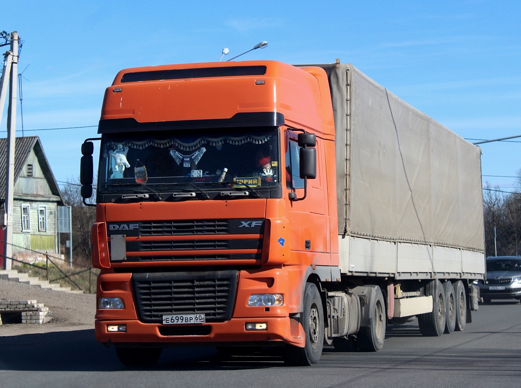 Псковская область, № Е 699 ВР 60 — DAF XF95 FT