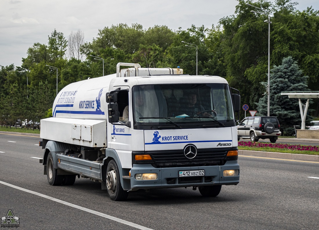 Алматы, № 412 XBZ 02 — Mercedes-Benz Atego 1223