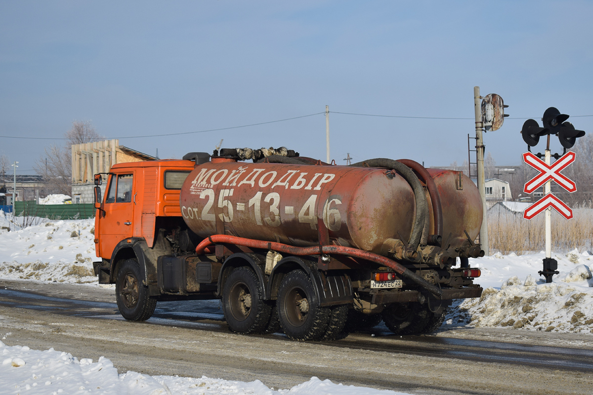 Алтайский край, № Н 724 ЕС 22 — КамАЗ-5320