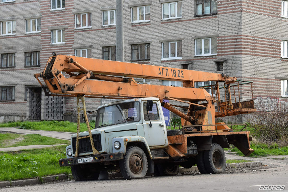 Архангельская область, № К 217 УО 29 — ГАЗ-3307