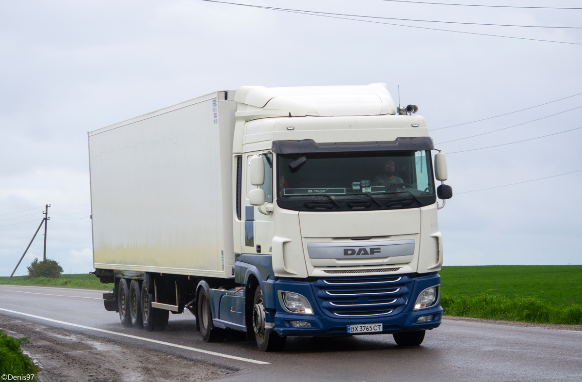 Хмельницкая область, № ВХ 3765 СТ — DAF XF Euro6 FT