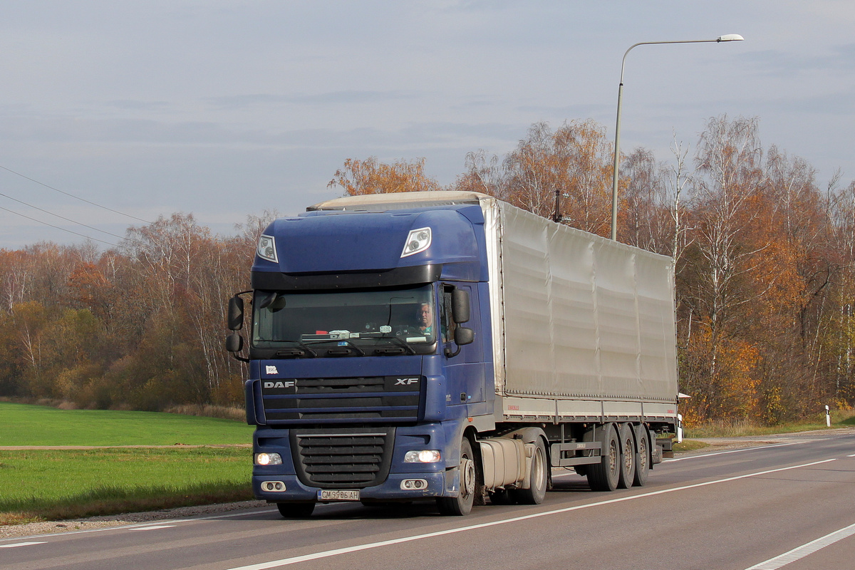 Болгария, № CM 9906 AH — DAF XF105 FT