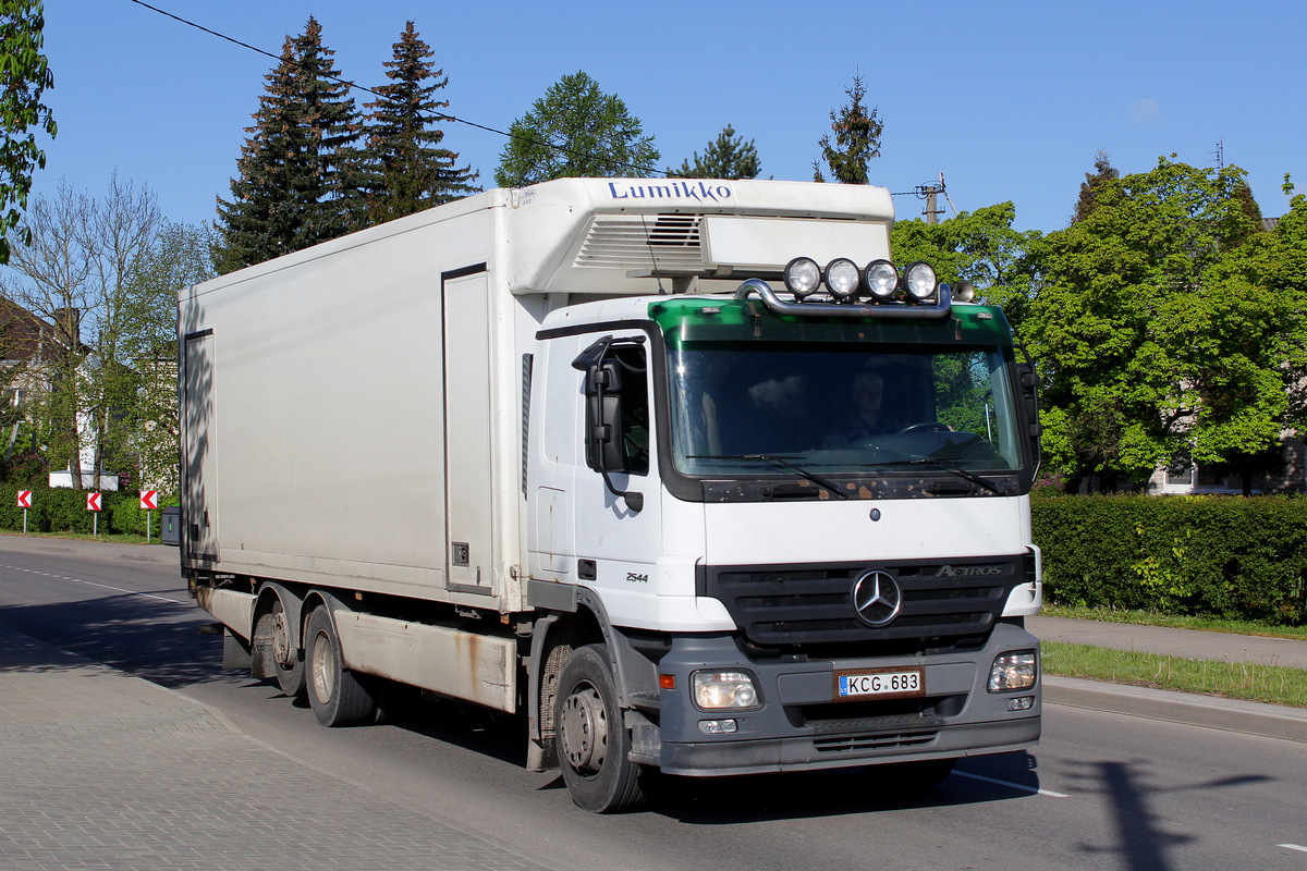 Литва, № KCG 683 — Mercedes-Benz Actros ('2003) 2544