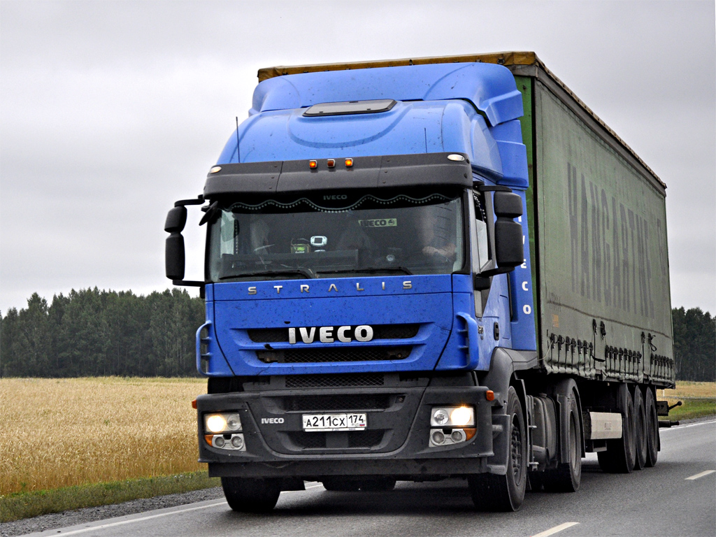 Челябинская область, № А 211 СХ 174 — IVECO Stralis ('2007) 420