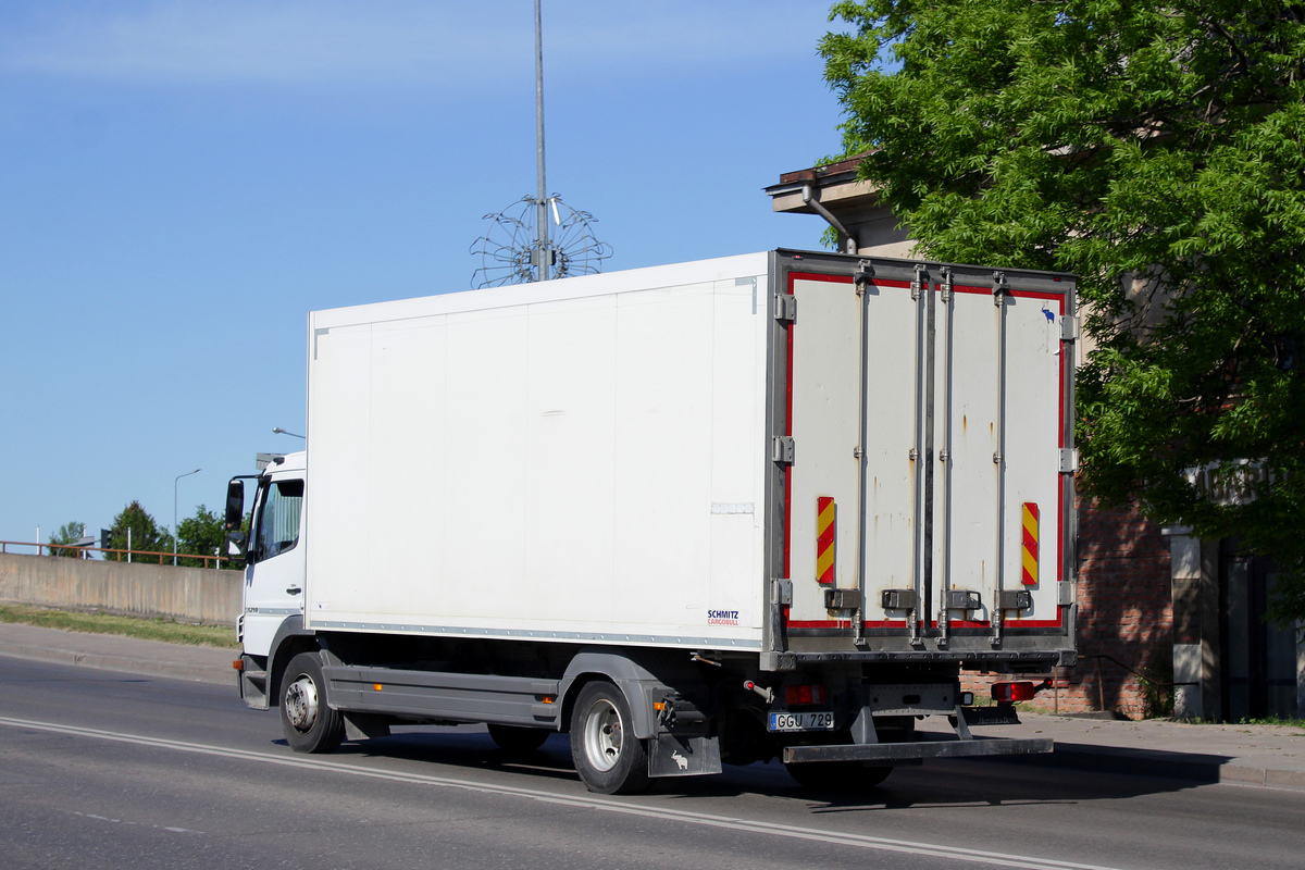 Литва, № GGU 729 — Mercedes-Benz Atego 1218