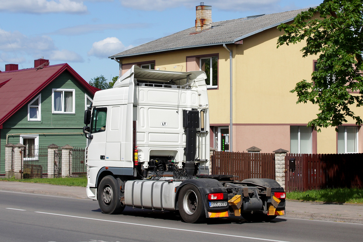 Литва, № HRK 469 — DAF XF105 FT