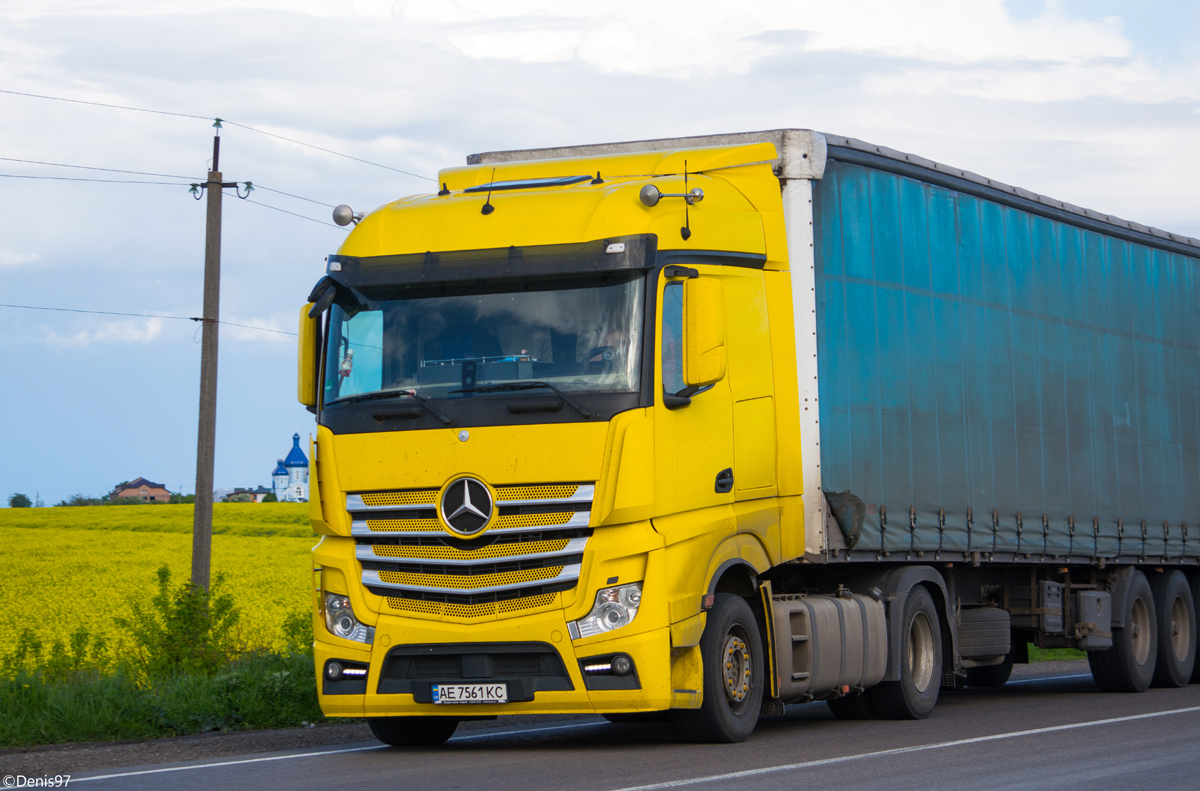 Днепропетровская область, № АЕ 7561 КС — Mercedes-Benz Actros ('2011)