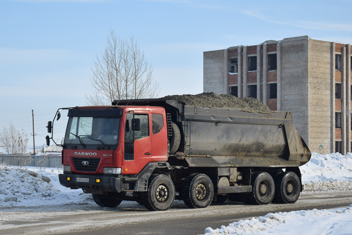 Алтайский край, № О 914 ТВ 22 — Daewoo Novus