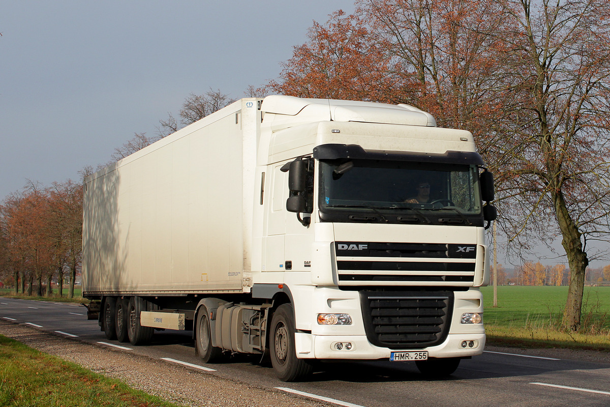 Литва, № HMR 255 — DAF XF105 FT