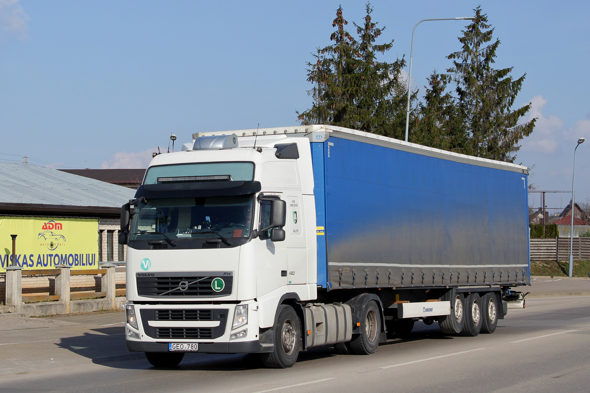 Литва, № GEO 780 — Volvo ('2008) FH.420