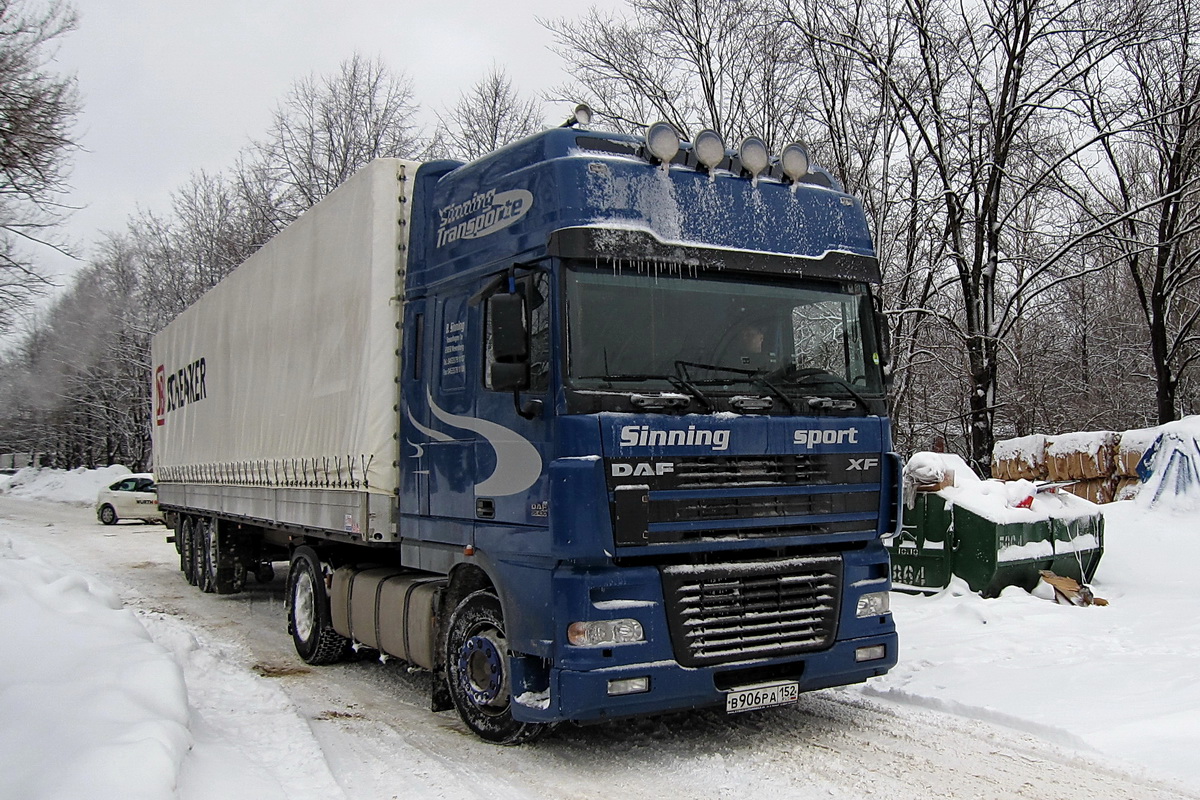 Нижегородская область, № В 906 РА 152 — DAF XF95 FT