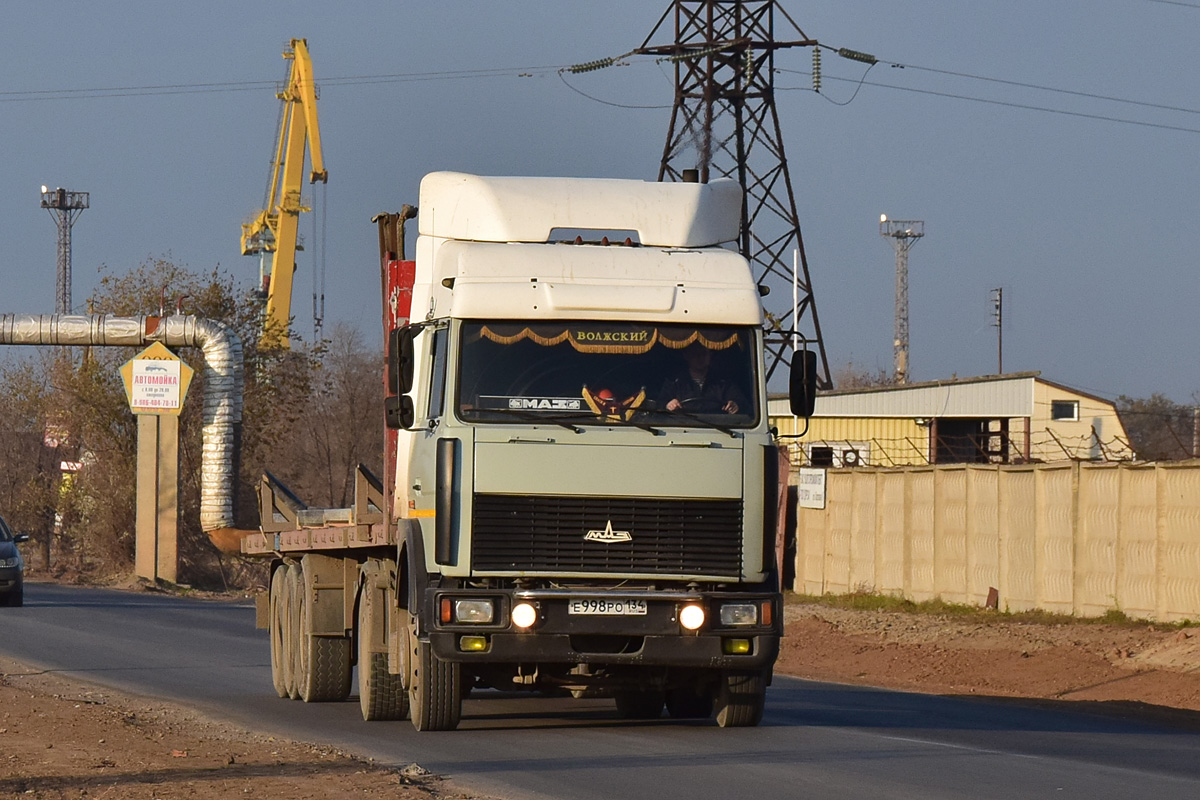 Волгоградская область, № Е 998 РО 134 — МАЗ-5432A3