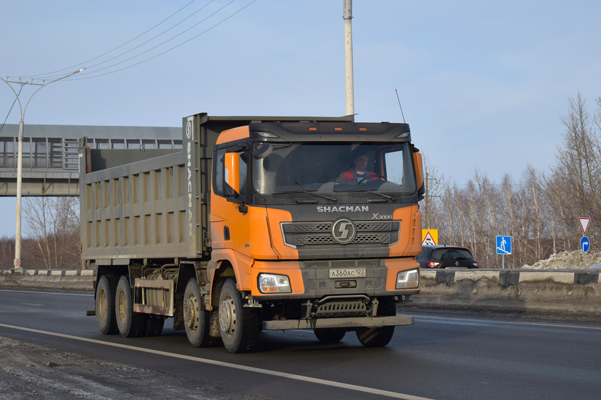 Алтайский край, № А 360 АС 122 — Shaanxi Shacman X3000 SX3318