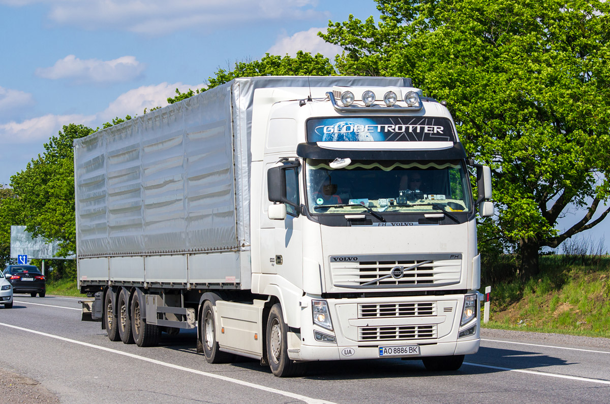 Закарпатская область, № АО 8886 ВК — Volvo ('2008) FH.500