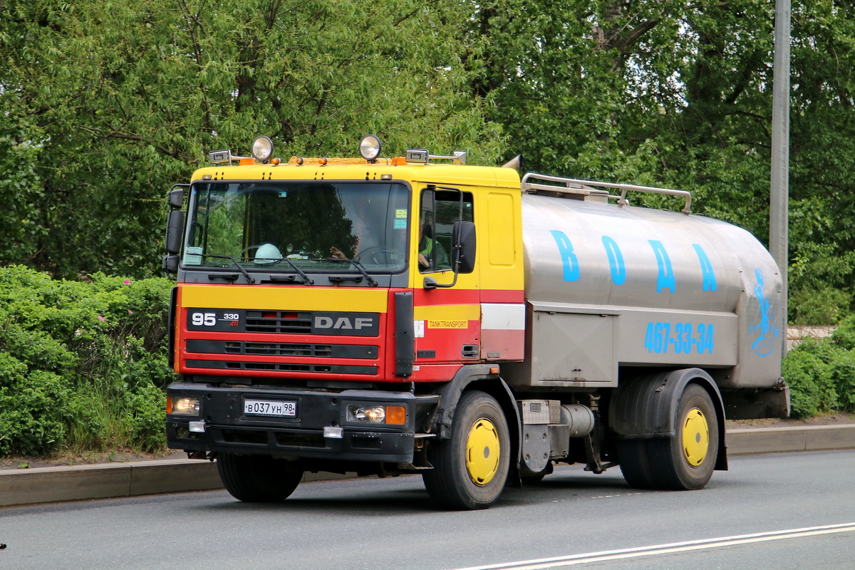 Санкт-Петербург, № В 037 УН 98 — DAF 95 FA