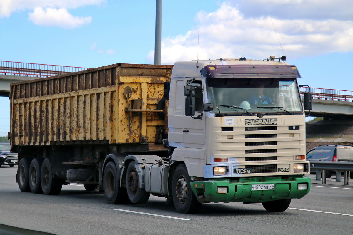 Санкт-Петербург, № О 502 ОВ 78 — Scania (III) R113M