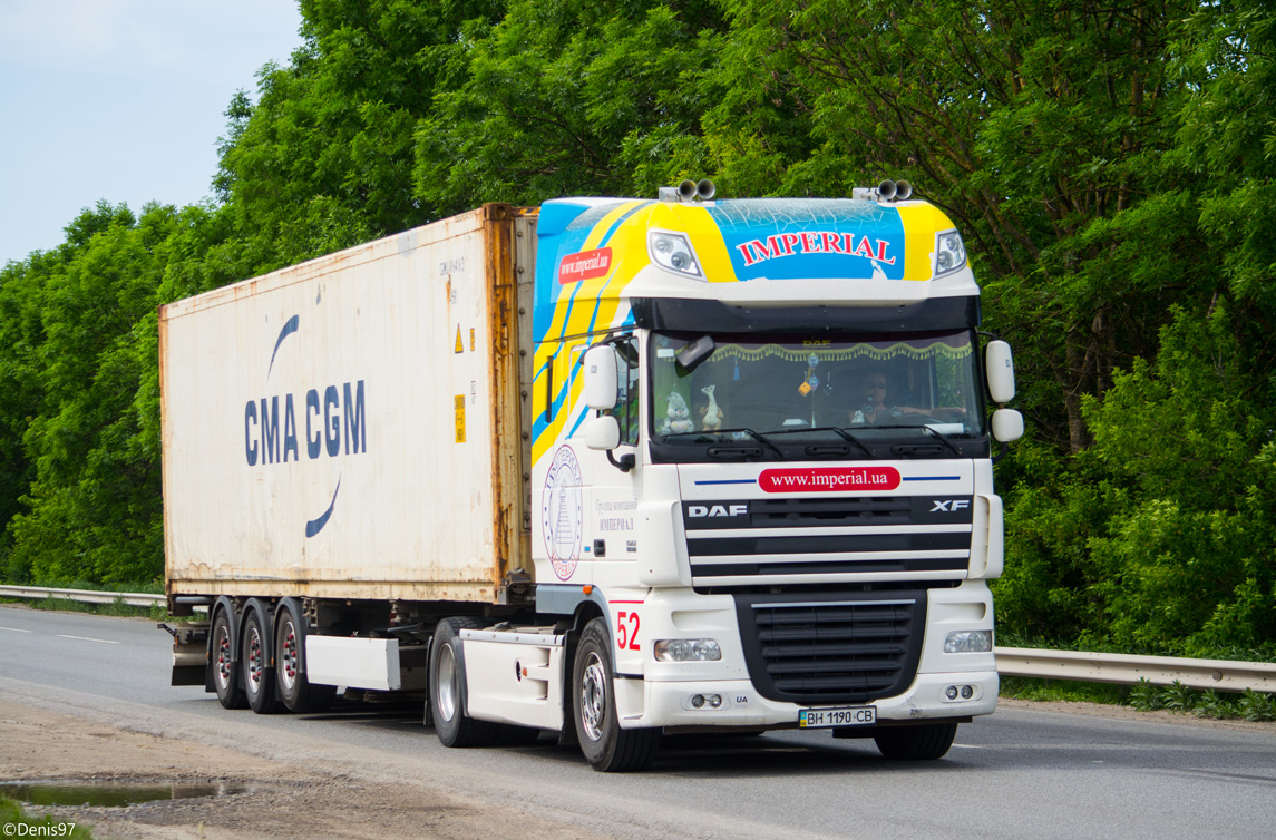 Одесская область, № 52 — DAF XF105 FT