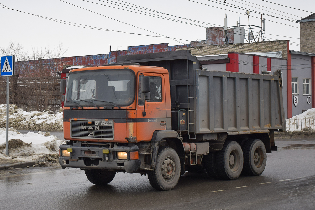 Алтайский край, № Н 581 ОК 750 — MAN F90 24.xxx (общая)