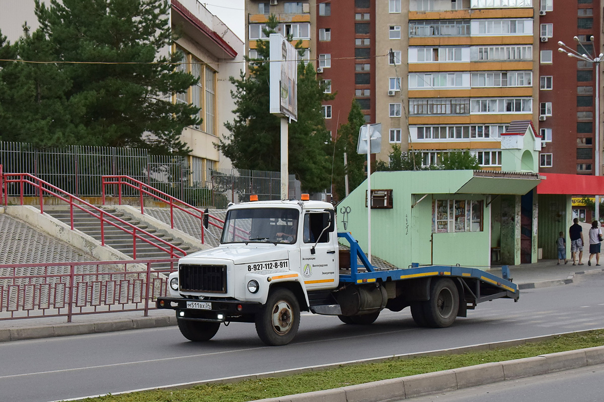 Волгоградская область, № М 511 ВХ 34 — ГАЗ-3309