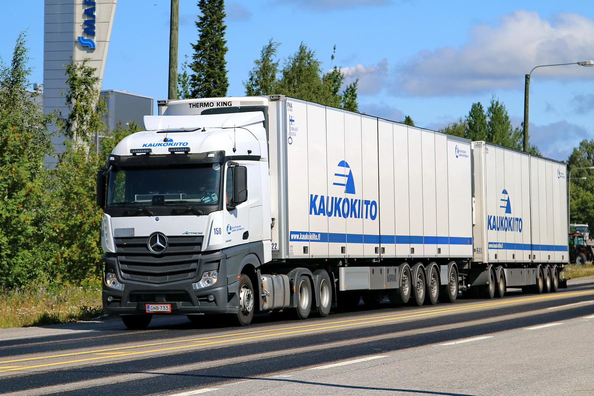 Финляндия, № 150 — Mercedes-Benz Actros ('2011)