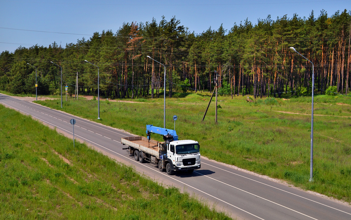 Калужская область, № М 210 АО 40 — Hyundai Power Truck HD320