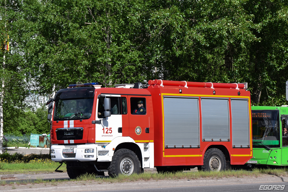 Архангельская область, № М 125 АС 29 — MAN TGM 18.330