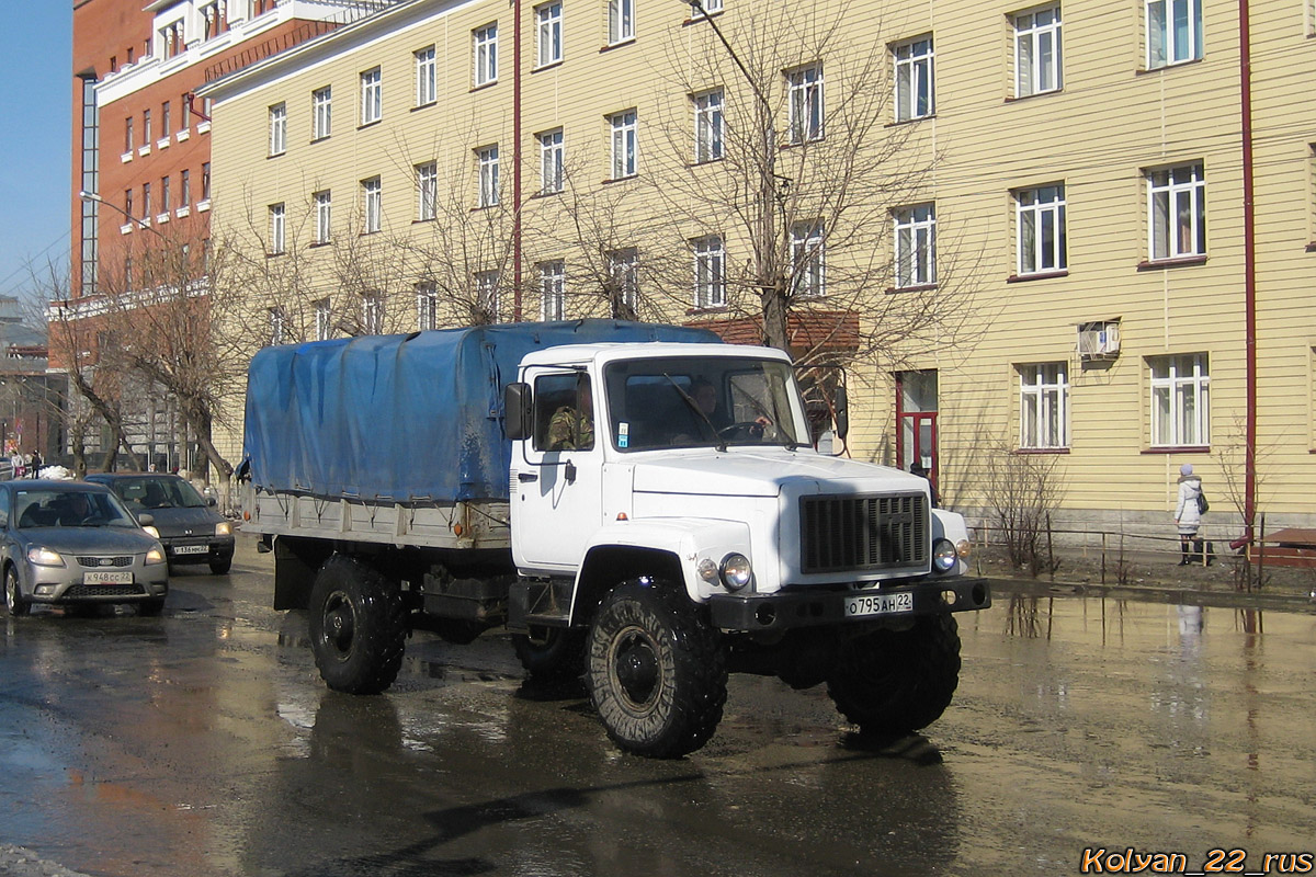 Алтайский край, № О 795 АН 22 — ГАЗ-3308 (общая модель)