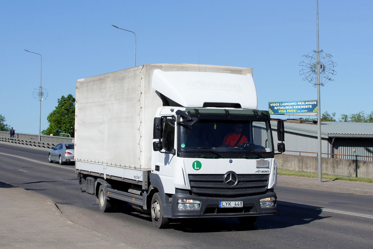 Литва, № LYK 449 — Mercedes-Benz Atego (общ.м)