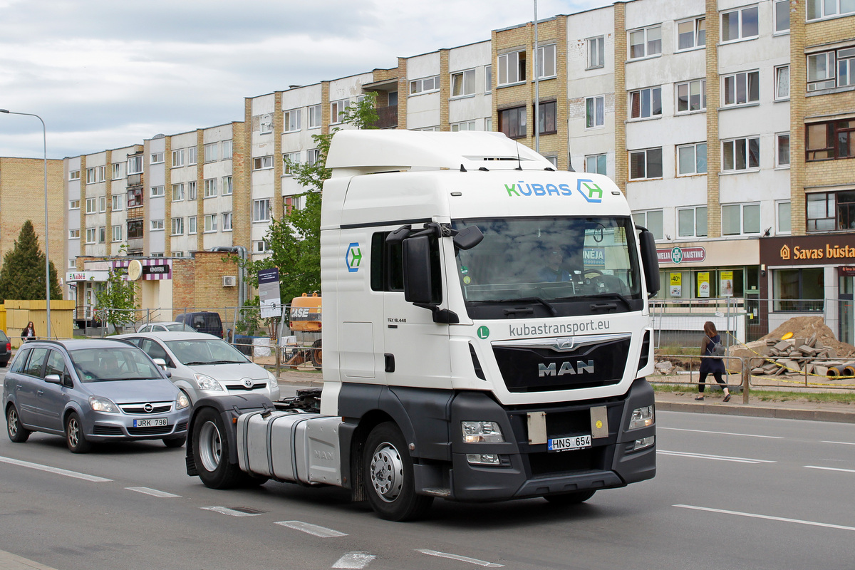 Литва, № HNS 654 — MAN TGX ('2012) 18.440