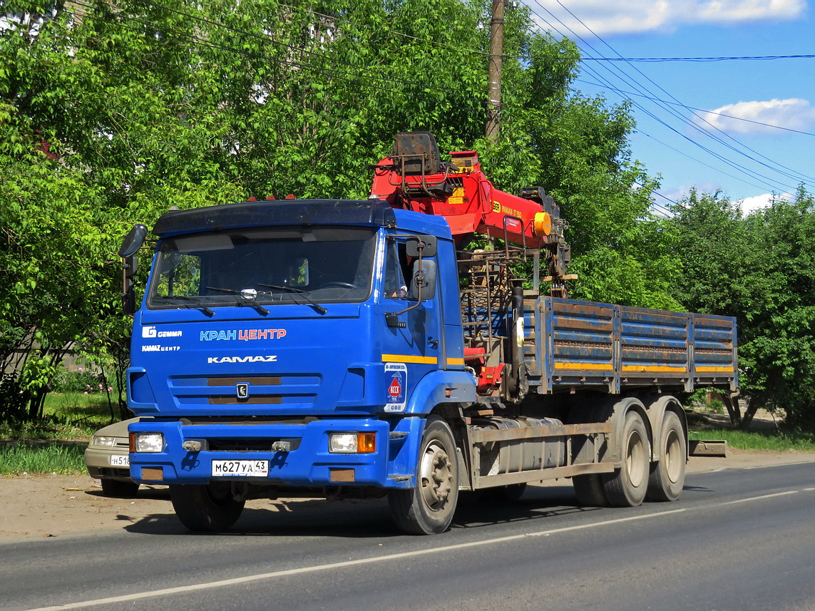 Кировская область, № М 627 УА 43 — КамАЗ-65117-L4