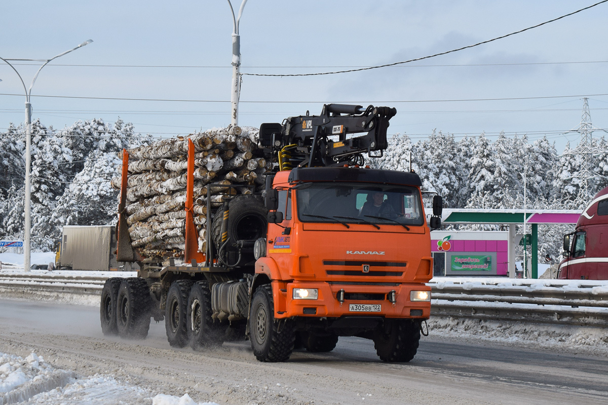 Алтайский край, № А 305 ВВ 122 — КамАЗ-43118-50