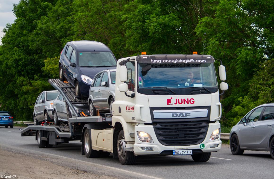 Винницкая область, № АВ 8351 НІ — DAF CF Euro6 FT