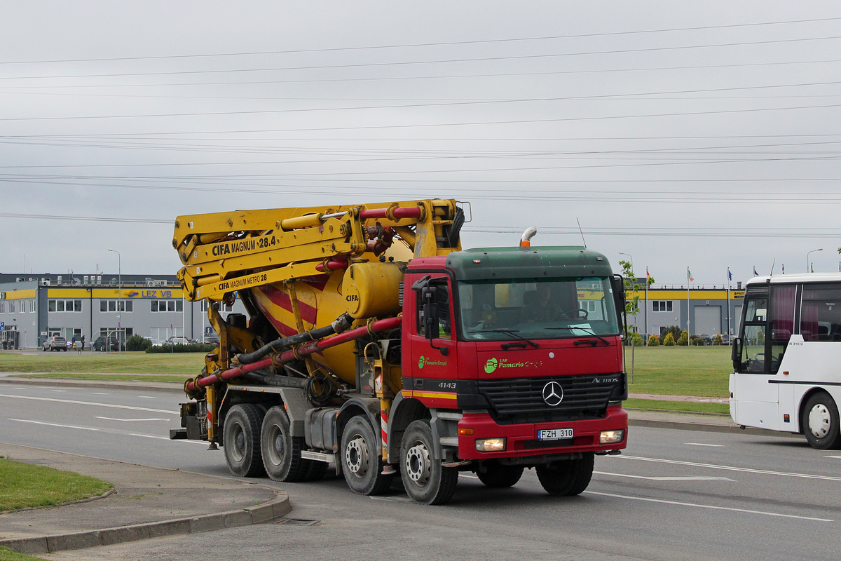 Литва, № FZH 310 — Mercedes-Benz Actros ('1997) 4143