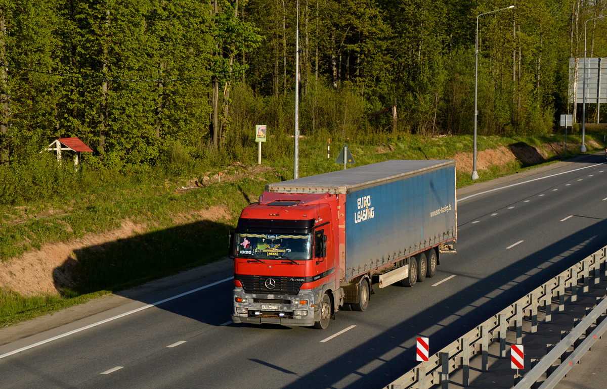 Москва, № К 786 МС 199 — Mercedes-Benz Actros ('1997) 1840