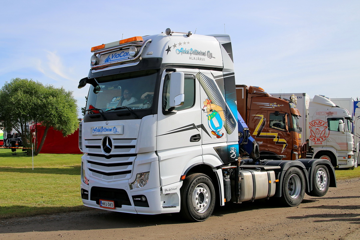 Финляндия, № NKU-383 — Mercedes-Benz Actros ('2011)