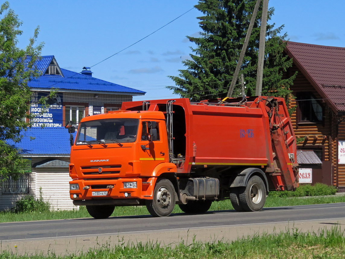 Кировская область, № У 730 УА 43 — КамАЗ-43253-R4