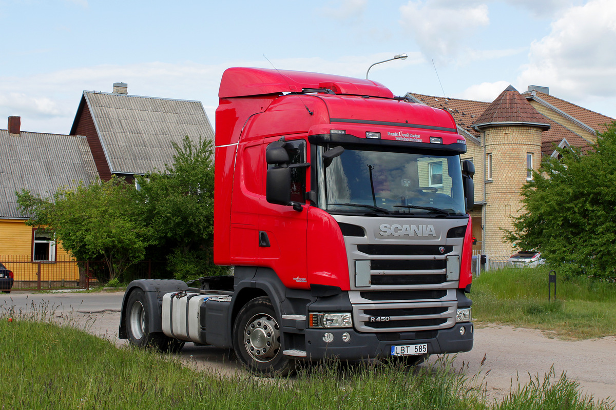 Литва, № LBT 585 — Scania ('2013) R450