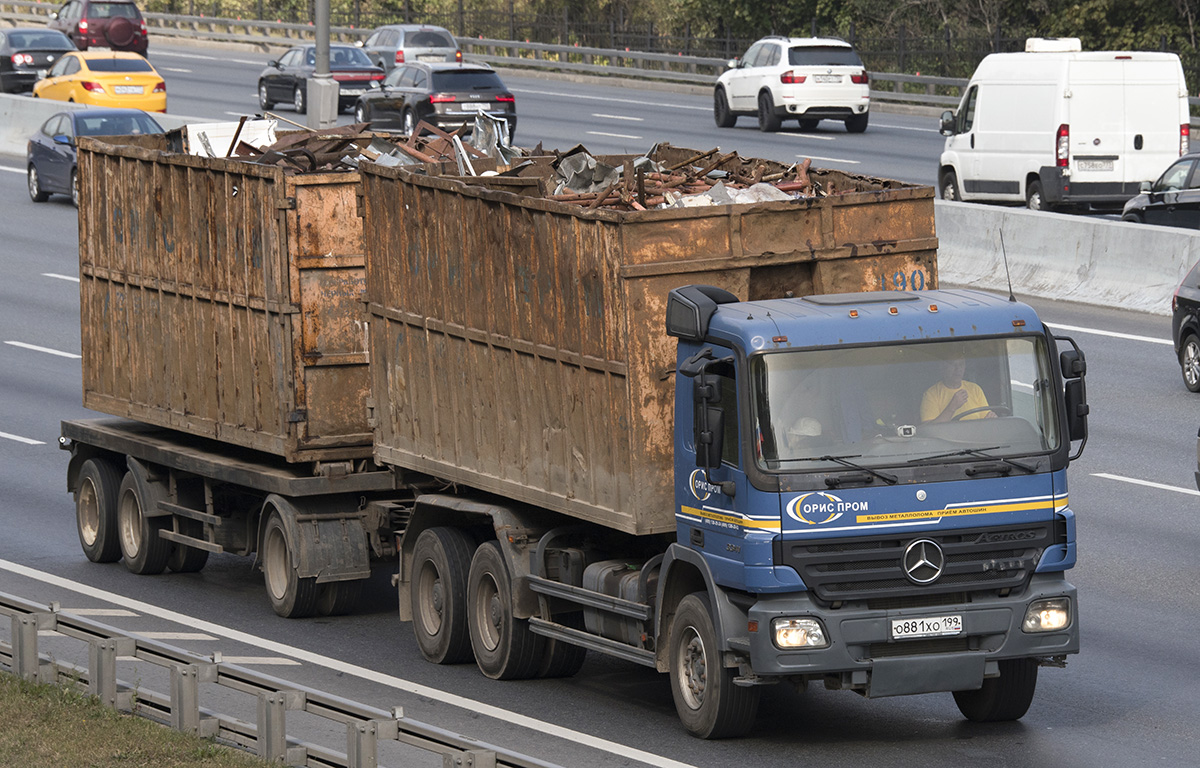 Москва, № О 881 ХО 199 — Mercedes-Benz Actros ('2003) 3341