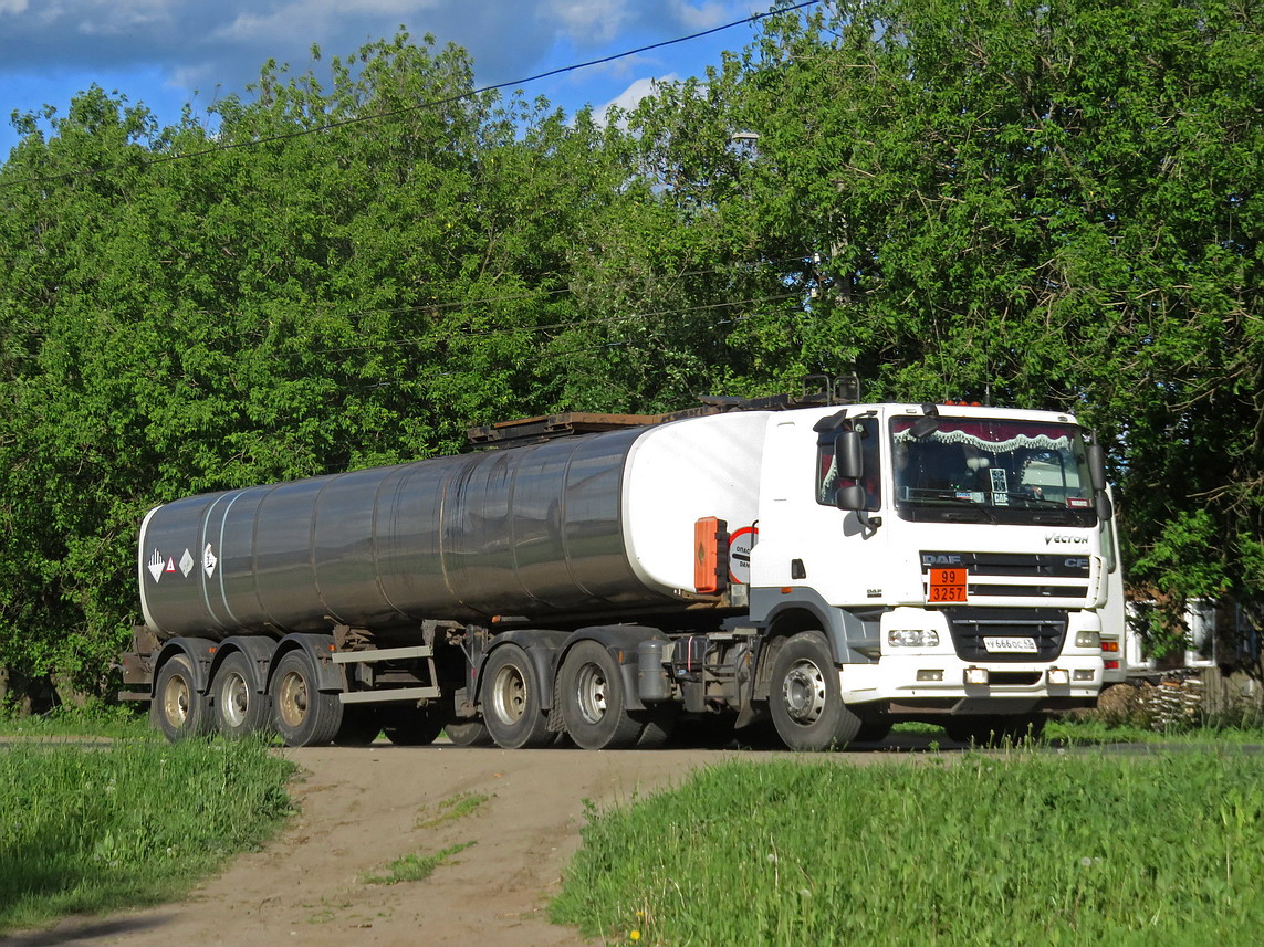 Кировская область, № У 666 ОС 43 — DAF CF85 FTT