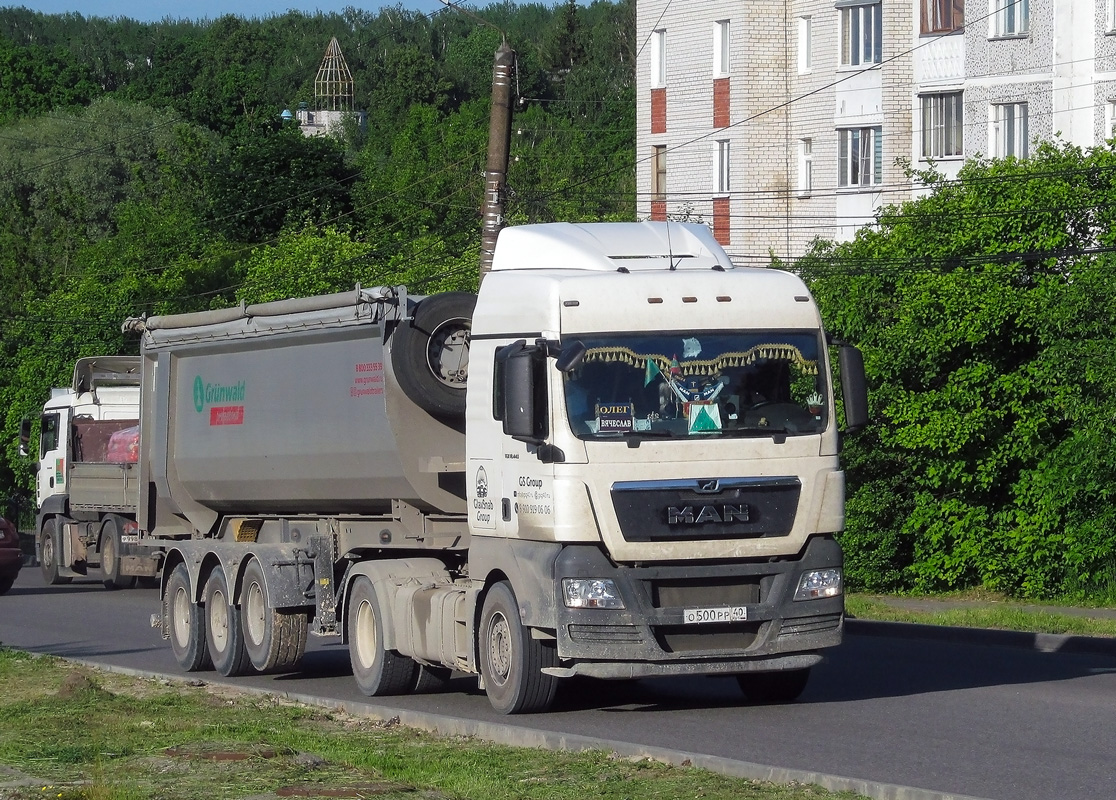 Калужская область, № О 500 РР 40 — MAN TGX ('2007) 18.440