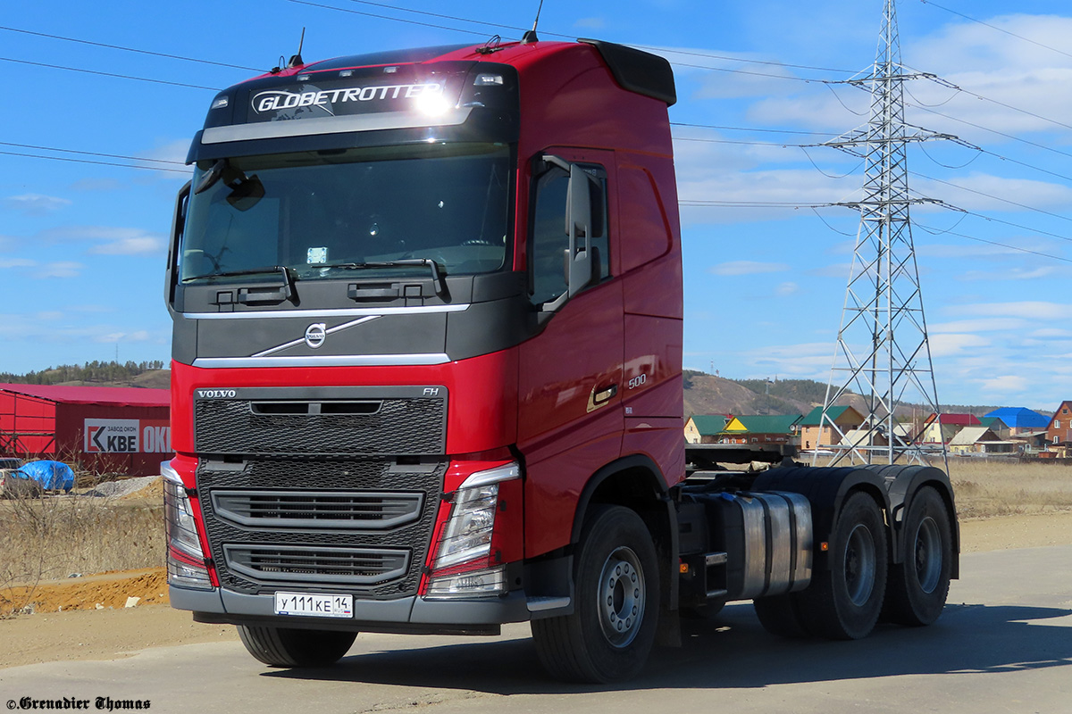 Саха (Якутия), № У 111 КЕ 14 — Volvo ('2012) FH.500 [X9P]